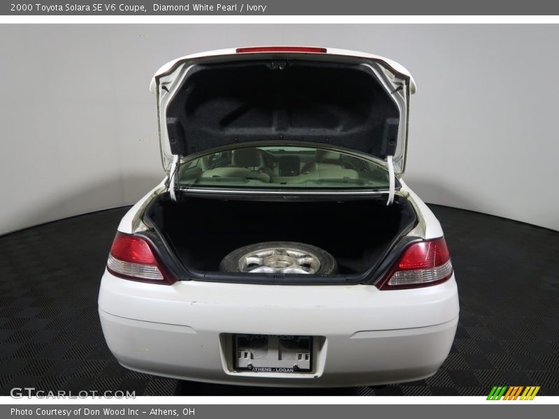 Diamond White Pearl / Ivory 2000 Toyota Solara SE V6 Coupe