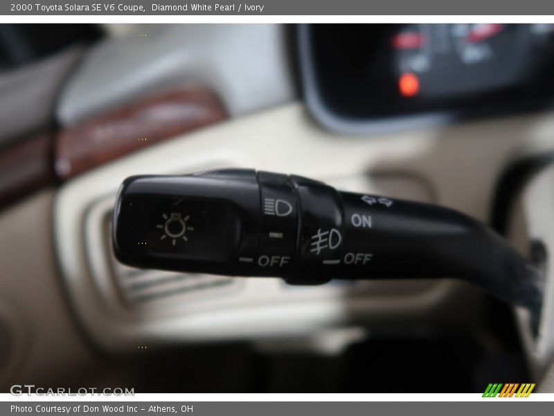 Diamond White Pearl / Ivory 2000 Toyota Solara SE V6 Coupe