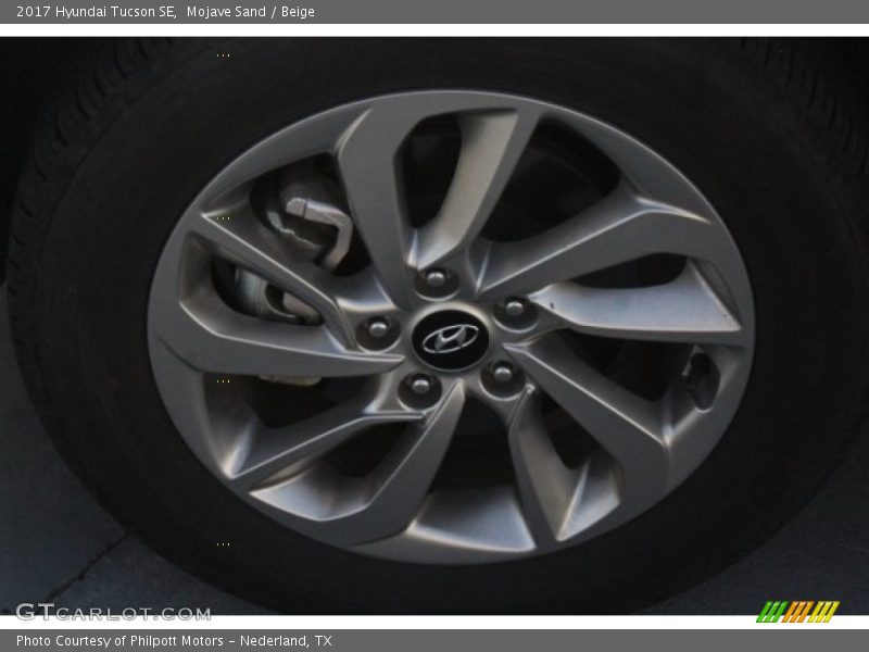 Mojave Sand / Beige 2017 Hyundai Tucson SE