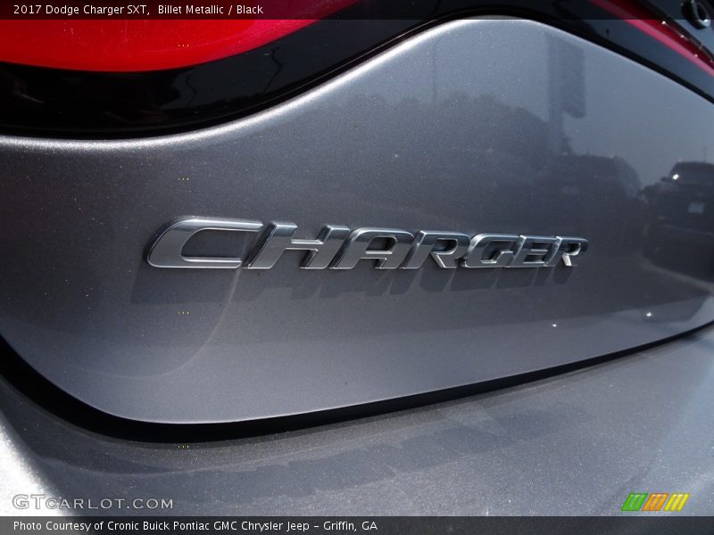 Billet Metallic / Black 2017 Dodge Charger SXT