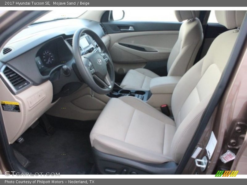 Mojave Sand / Beige 2017 Hyundai Tucson SE