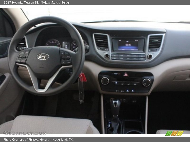 Mojave Sand / Beige 2017 Hyundai Tucson SE