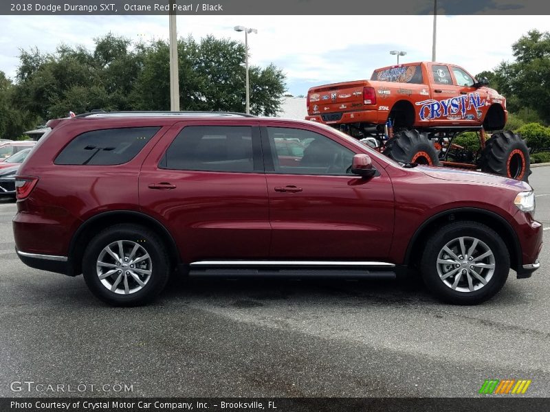Octane Red Pearl / Black 2018 Dodge Durango SXT