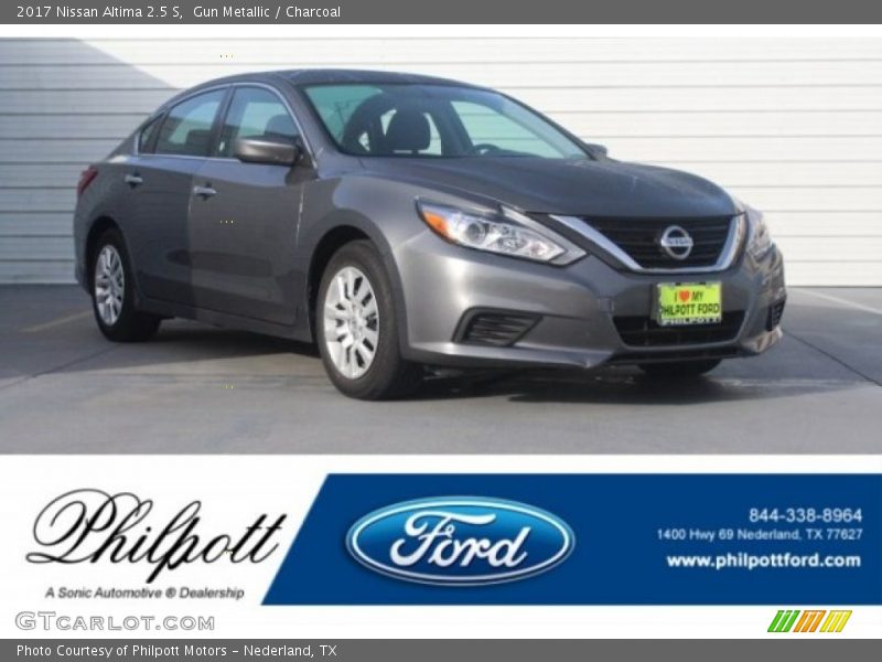 Gun Metallic / Charcoal 2017 Nissan Altima 2.5 S