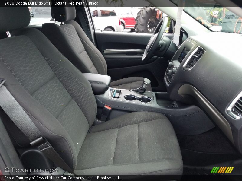 Octane Red Pearl / Black 2018 Dodge Durango SXT