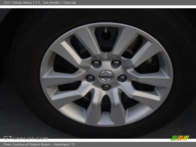 Gun Metallic / Charcoal 2017 Nissan Altima 2.5 S