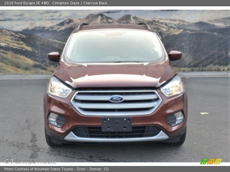 Cinnamon Glaze / Charcoal Black 2018 Ford Escape SE 4WD