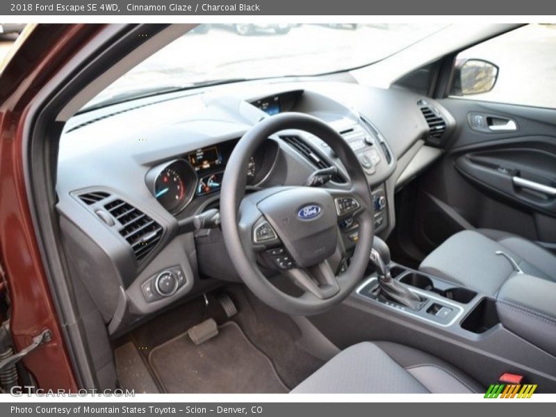 Cinnamon Glaze / Charcoal Black 2018 Ford Escape SE 4WD