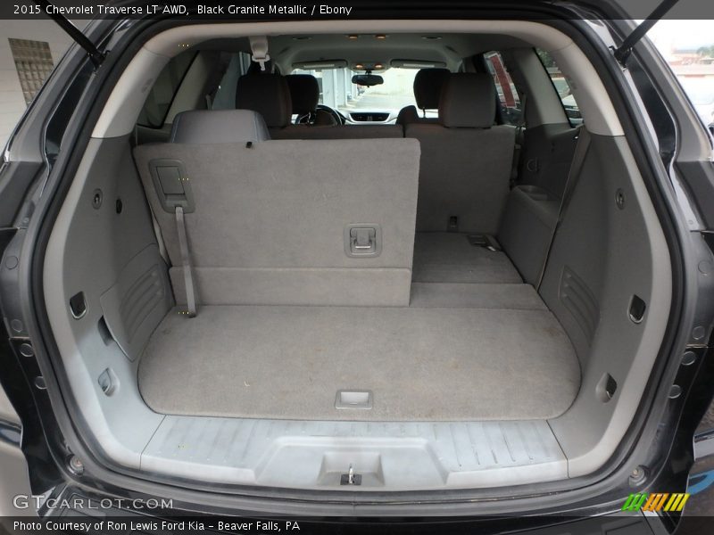 Black Granite Metallic / Ebony 2015 Chevrolet Traverse LT AWD