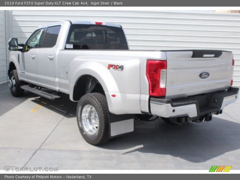Ingot Silver / Black 2019 Ford F350 Super Duty XLT Crew Cab 4x4