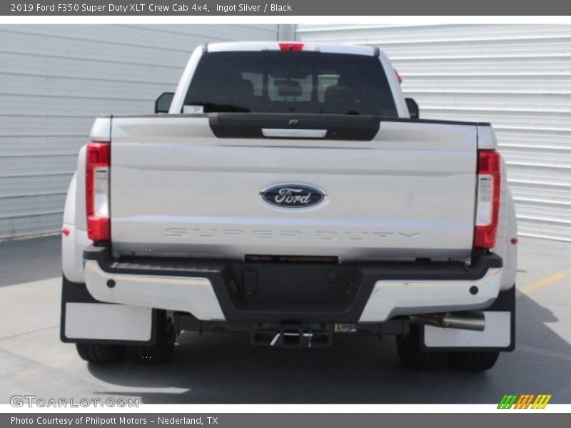 Ingot Silver / Black 2019 Ford F350 Super Duty XLT Crew Cab 4x4