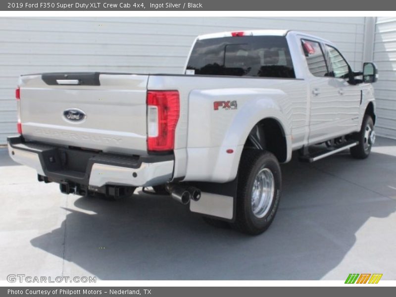 Ingot Silver / Black 2019 Ford F350 Super Duty XLT Crew Cab 4x4