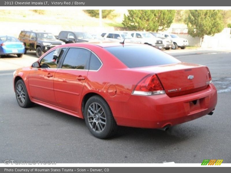 Victory Red / Ebony 2013 Chevrolet Impala LT