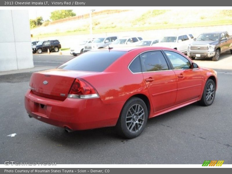 Victory Red / Ebony 2013 Chevrolet Impala LT