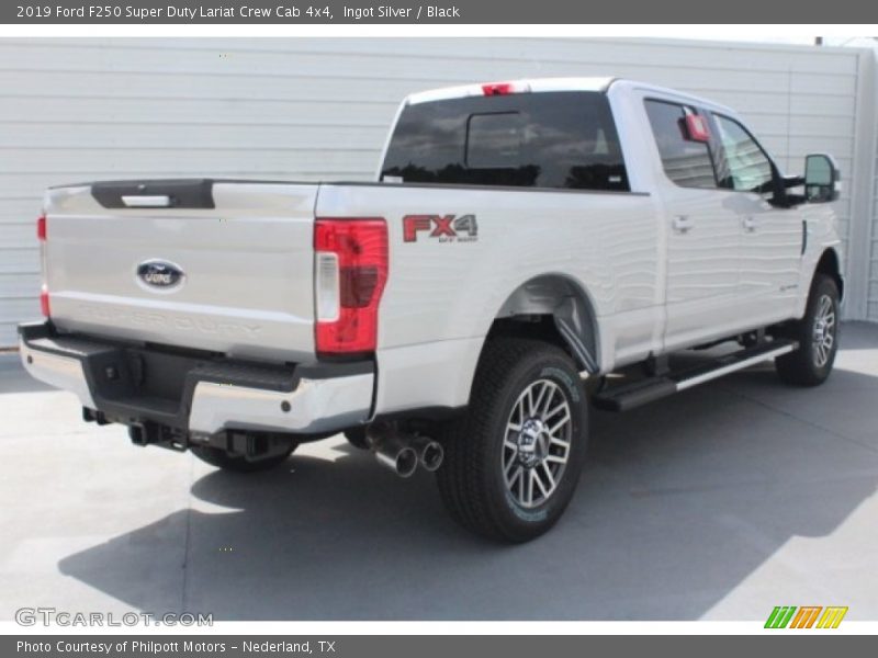 Ingot Silver / Black 2019 Ford F250 Super Duty Lariat Crew Cab 4x4