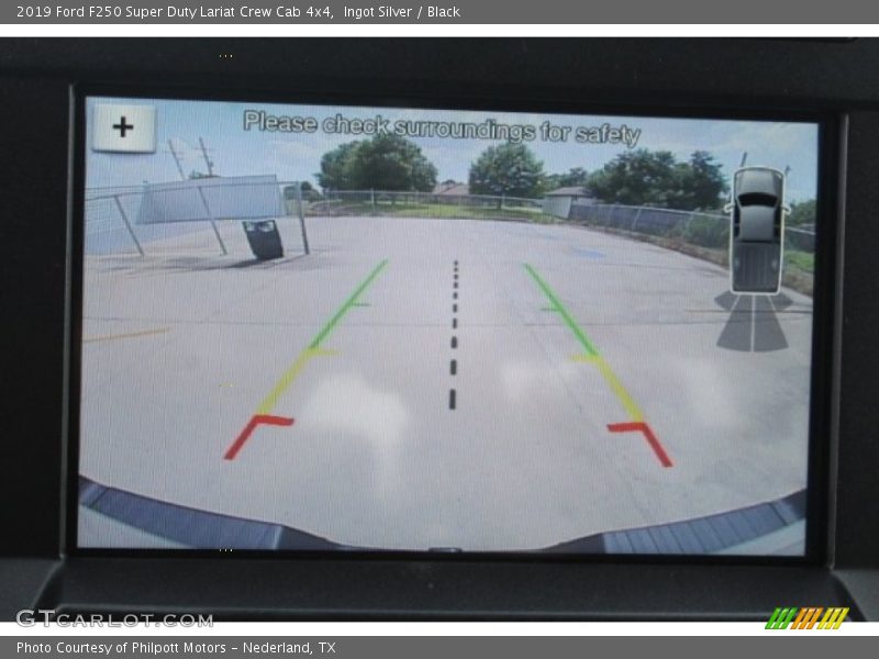 Ingot Silver / Black 2019 Ford F250 Super Duty Lariat Crew Cab 4x4