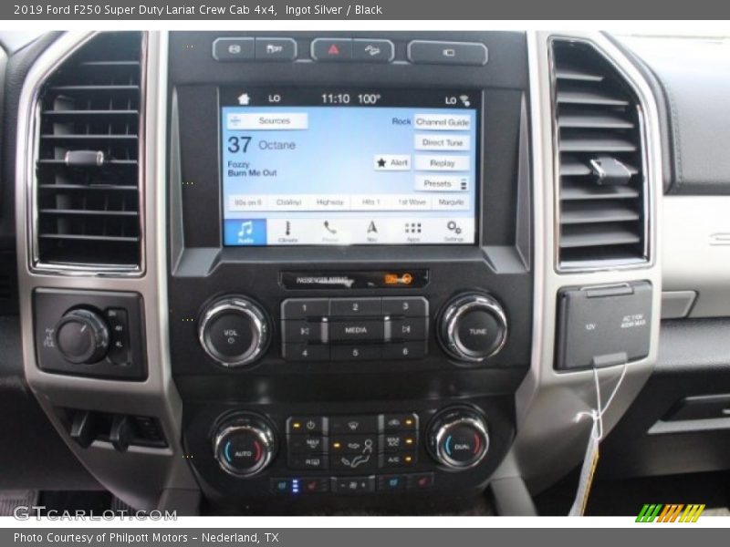 Ingot Silver / Black 2019 Ford F250 Super Duty Lariat Crew Cab 4x4