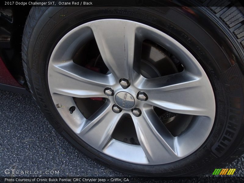 Octane Red / Black 2017 Dodge Challenger SXT
