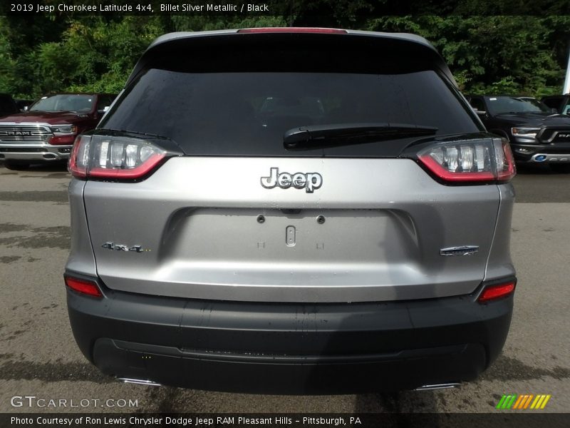 Billet Silver Metallic / Black 2019 Jeep Cherokee Latitude 4x4