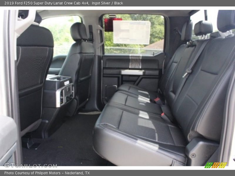 Ingot Silver / Black 2019 Ford F250 Super Duty Lariat Crew Cab 4x4