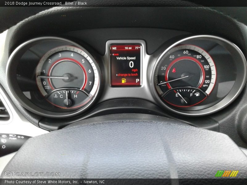 Billet / Black 2018 Dodge Journey Crossroad