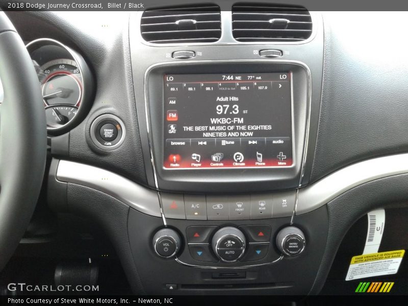 Billet / Black 2018 Dodge Journey Crossroad