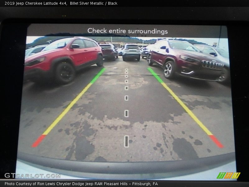 Billet Silver Metallic / Black 2019 Jeep Cherokee Latitude 4x4