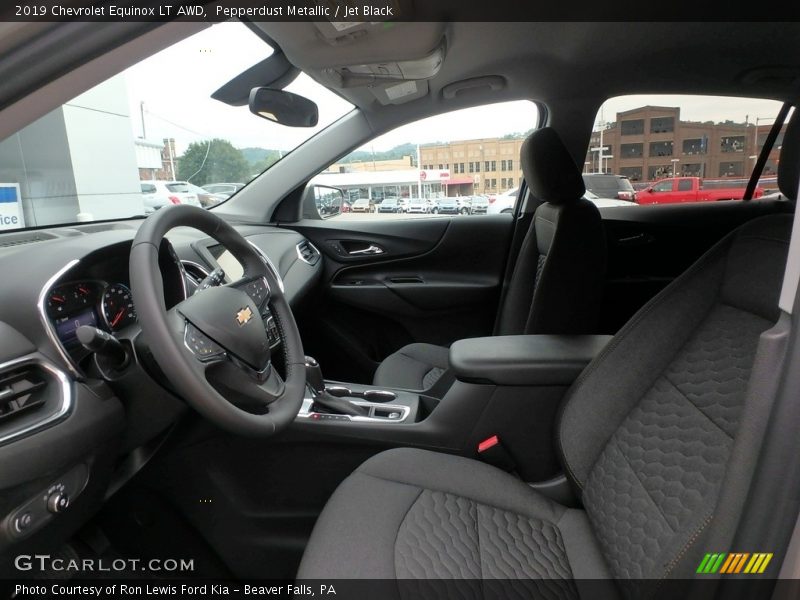 Pepperdust Metallic / Jet Black 2019 Chevrolet Equinox LT AWD