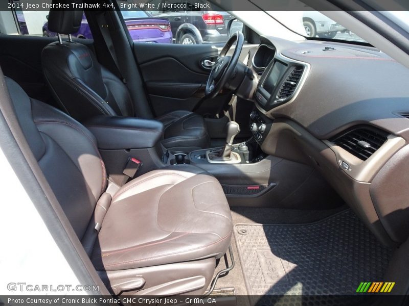 Bright White / Morocco - Black 2014 Jeep Cherokee Trailhawk 4x4