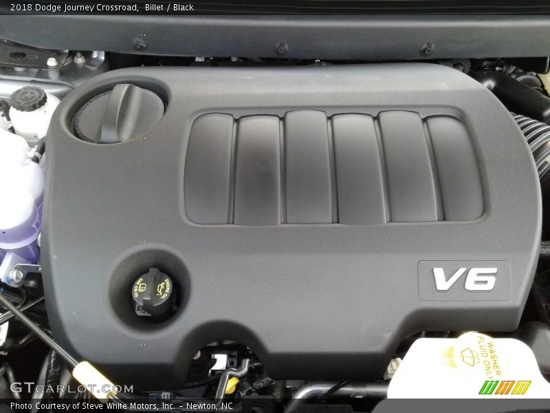 Billet / Black 2018 Dodge Journey Crossroad