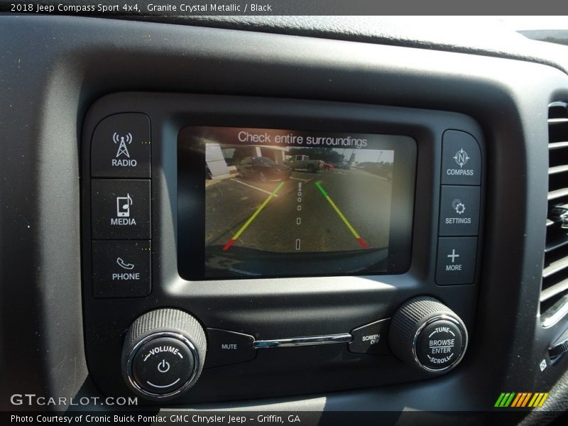 Granite Crystal Metallic / Black 2018 Jeep Compass Sport 4x4