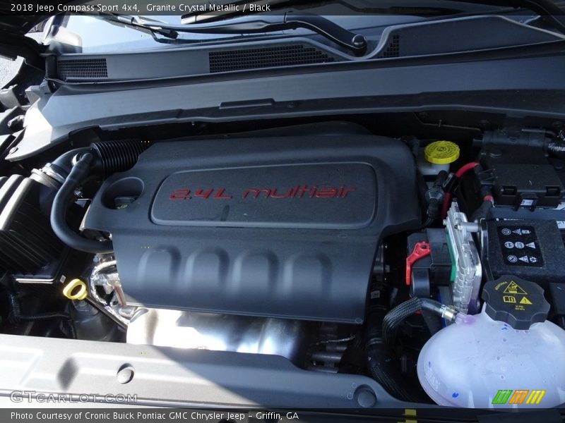 Granite Crystal Metallic / Black 2018 Jeep Compass Sport 4x4