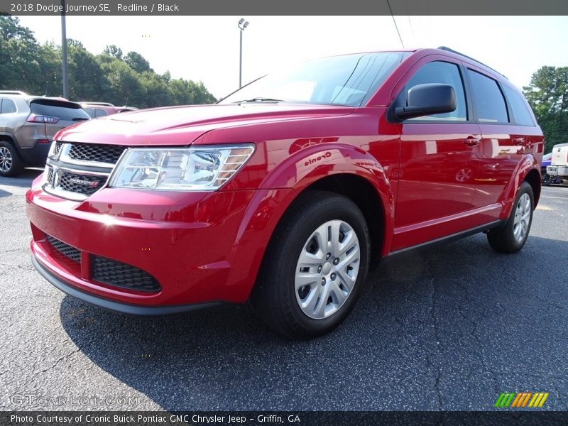 Redline / Black 2018 Dodge Journey SE