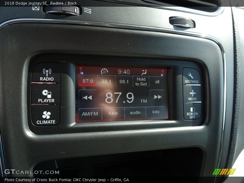 Redline / Black 2018 Dodge Journey SE
