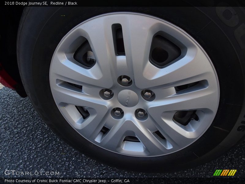 Redline / Black 2018 Dodge Journey SE