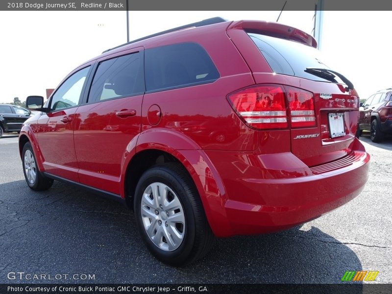 Redline / Black 2018 Dodge Journey SE