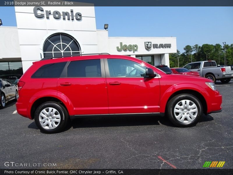 Redline / Black 2018 Dodge Journey SE