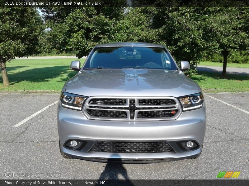 Billet Metallic / Black 2018 Dodge Durango GT AWD