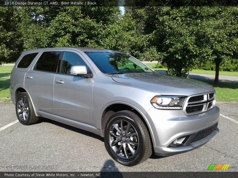 Billet Metallic / Black 2018 Dodge Durango GT AWD