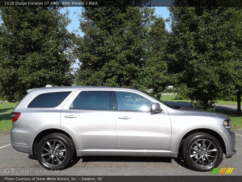 Billet Metallic / Black 2018 Dodge Durango GT AWD