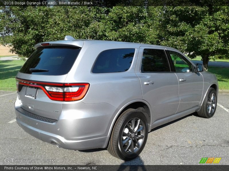 Billet Metallic / Black 2018 Dodge Durango GT AWD