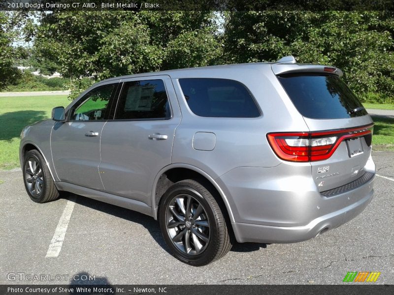 Billet Metallic / Black 2018 Dodge Durango GT AWD