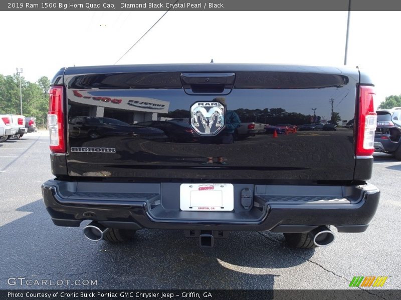 Diamond Black Crystal Pearl / Black 2019 Ram 1500 Big Horn Quad Cab