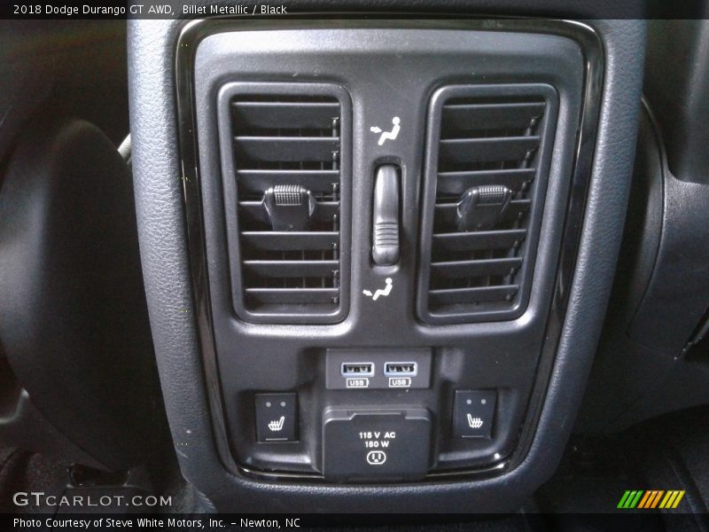 Billet Metallic / Black 2018 Dodge Durango GT AWD