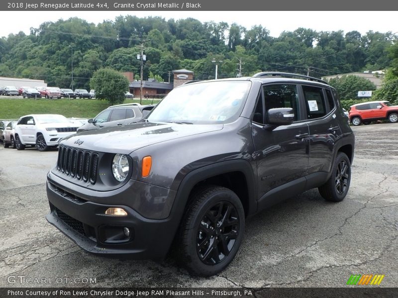 Granite Crystal Metallic / Black 2018 Jeep Renegade Latitude 4x4