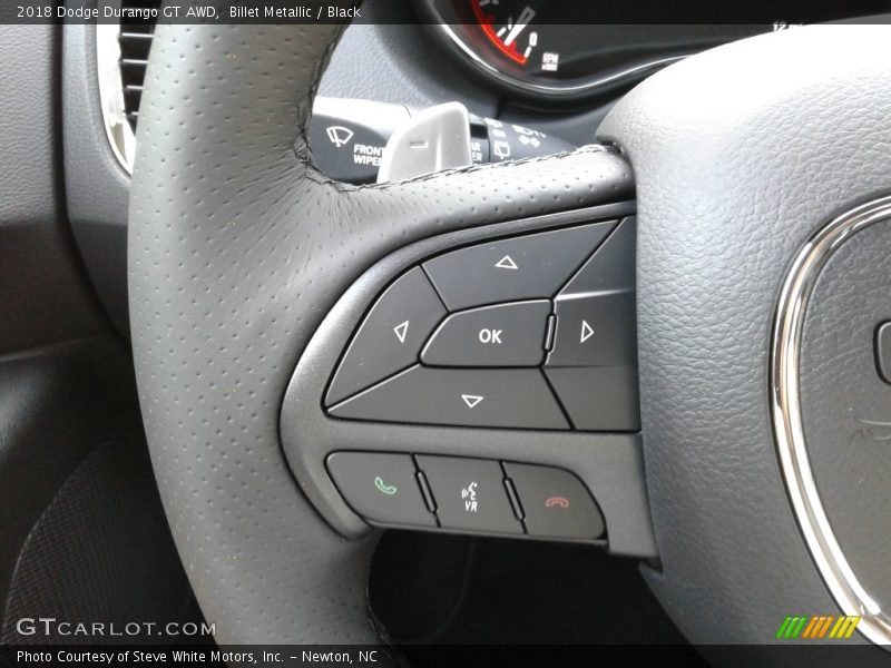 Billet Metallic / Black 2018 Dodge Durango GT AWD
