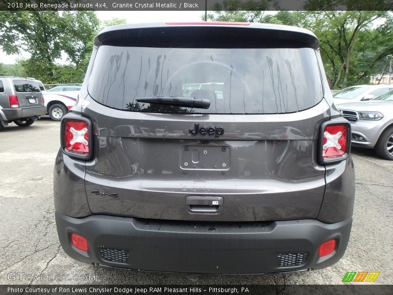 Granite Crystal Metallic / Black 2018 Jeep Renegade Latitude 4x4
