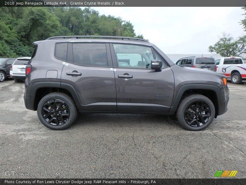 Granite Crystal Metallic / Black 2018 Jeep Renegade Latitude 4x4