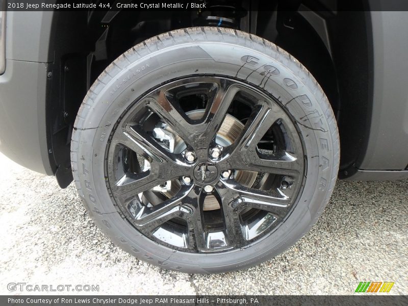 Granite Crystal Metallic / Black 2018 Jeep Renegade Latitude 4x4