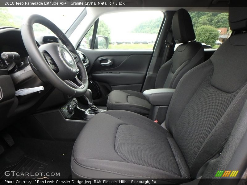 Granite Crystal Metallic / Black 2018 Jeep Renegade Latitude 4x4